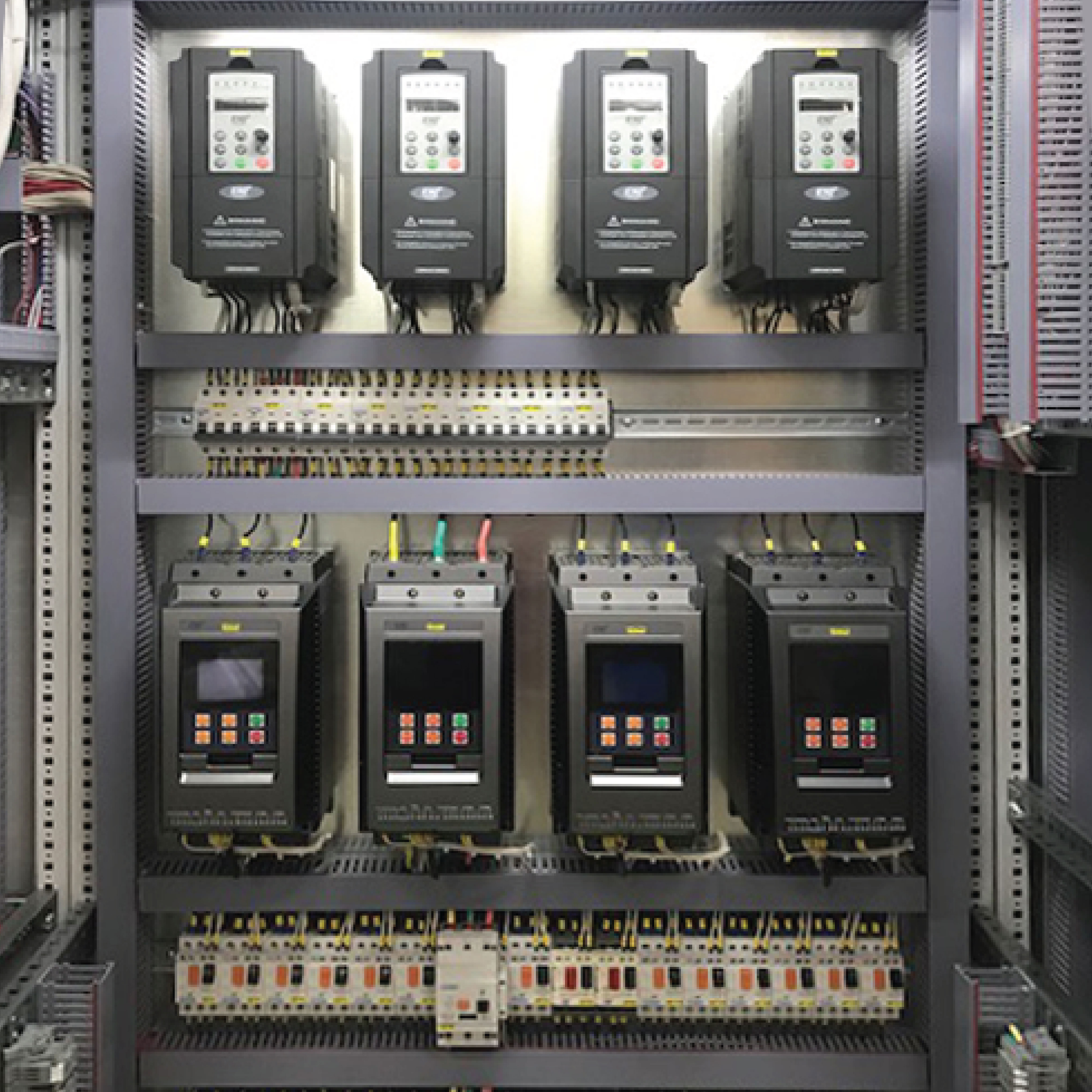 Шкаф управления для автоматизации цеха