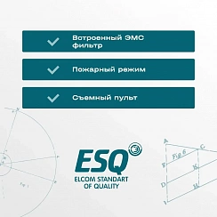 Частотный преобразователь ESQ-760-4T0220G/0300P 22/30кВт, 380В