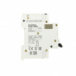 Автоматический выключатель HGD63-M 2PMCS0000C C 2P 3А 6kA (STANDARD)