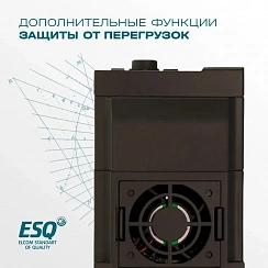 Частотный преобразователь ESQ-760-4T0055G/0075P 5.5/7.5 кВт, 380В