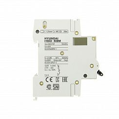 Автоматический выключатель HGD63M 1PMCS0000C C 1P 16А 6kA (STANDARD)