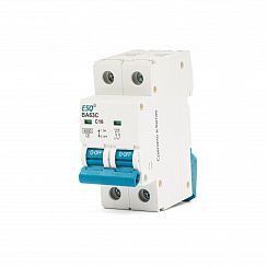 Автоматический выключатель ВА63C-4 C 2P 16А