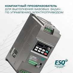 Частотный преобразователь ESQ-230-4T-15K 15кВт, 380В